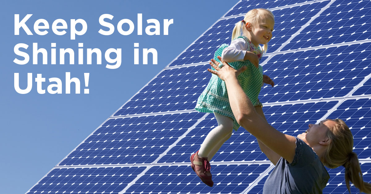 Vote Solar proposes re-opening net metering for Utahns